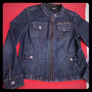 Harley-Davidson Eagle denim women jacket